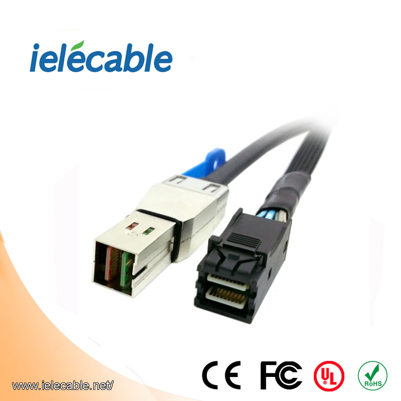 MINISAS (SFF8644) 转 MINISAS (SFF8643)线