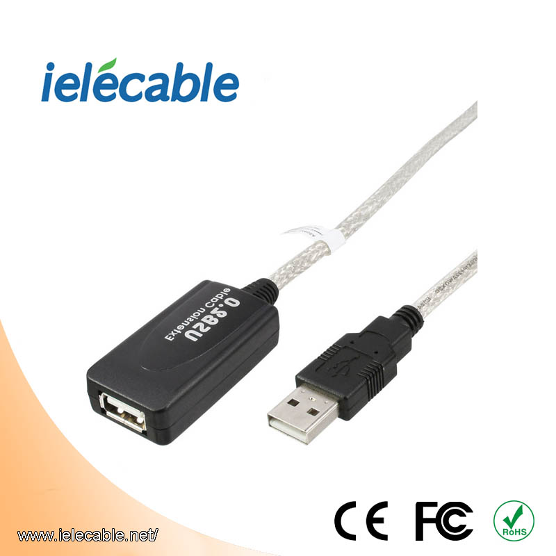 15米 USB 2.0延长线带放大器