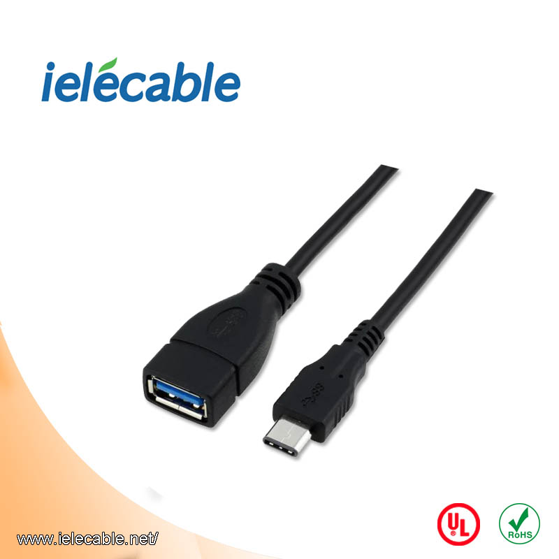 USB 3.1 type C 转 USB 3.0 AF数据连接线