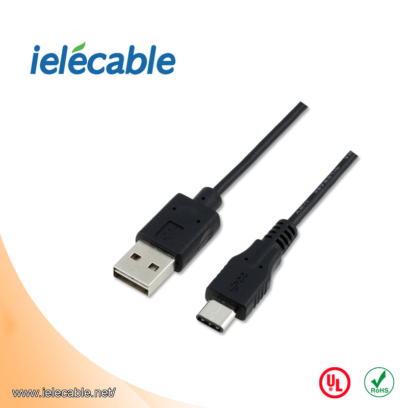 USB 3.1 type C to USB 2.0 AM male to male cable 