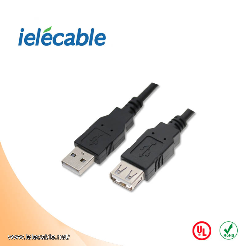 USB 2.0 A公对A母 数据连接线