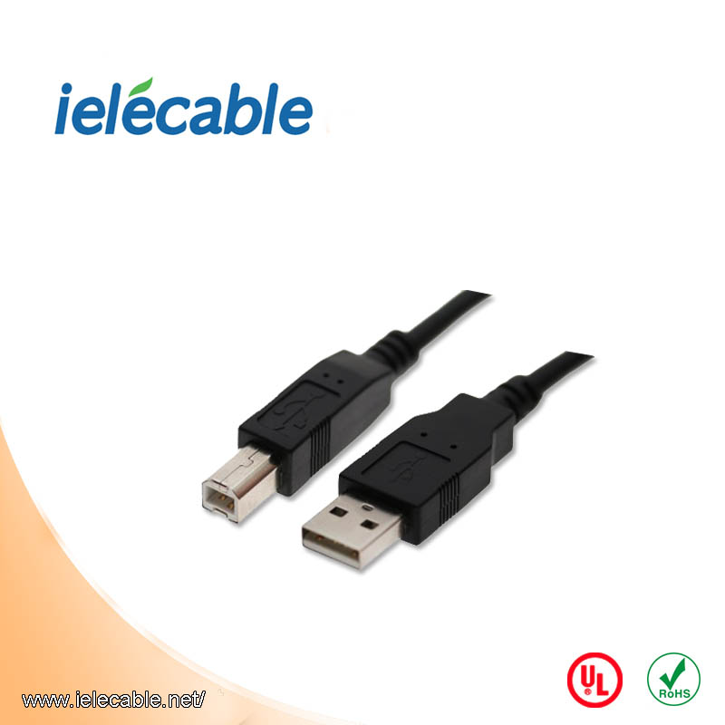 USB 2.0 A 公对B公 数据连接线