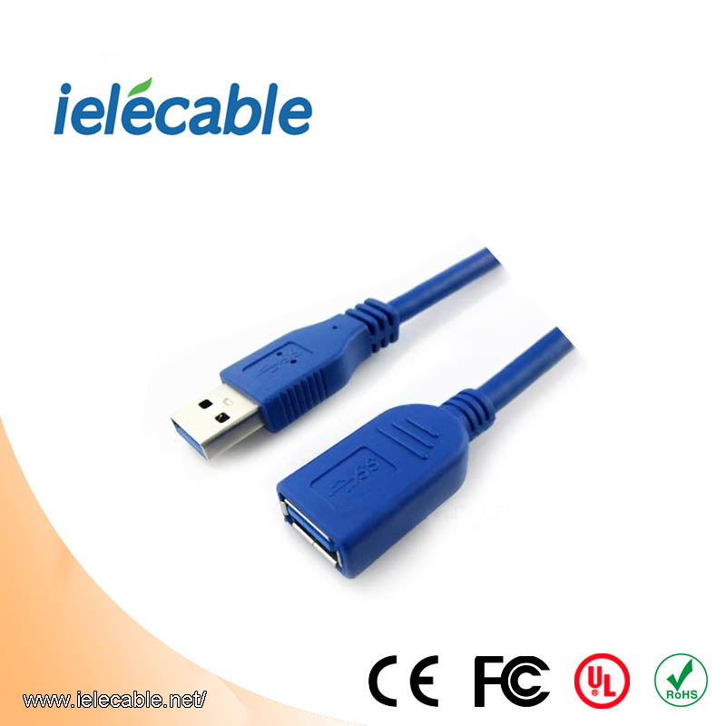 USB 3.0 A公对母数据连接线
