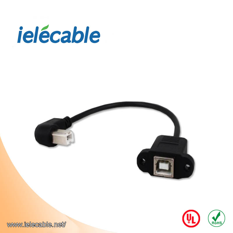 USB 2.0 B 公对B母打印线